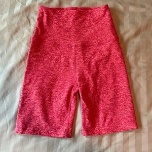 NWOT high waisted biker shorts size XS